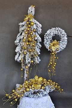 Dekoracje Bożonarodzeniowe Zestawy świąteczne Choinki Wianki Stroiki