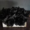 Flowerbox czarne róże
