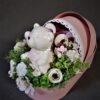 flower box/prezent na chrzest
