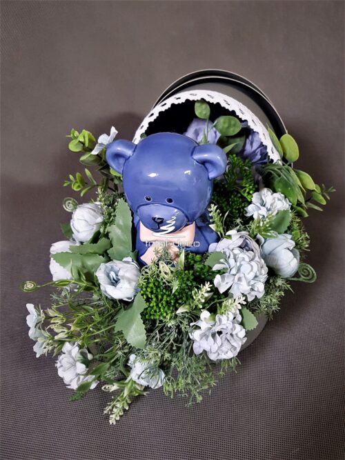flower box/prezent na narodziny dziecka